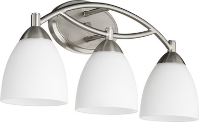 Bathroom Fixtures Three Lights by Quorum ( 19 | 5069-3-65 Barkley ) 
