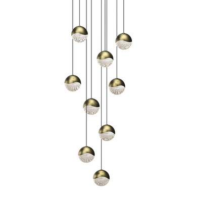 Pendants Multi-port/Cascade by Sonneman ( 69 | 2916.14-MED Grapes ) 