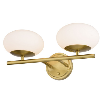 Bathroom Fixtures Two Lights by Vaxcel ( 63 | W0433 Sloane ) 