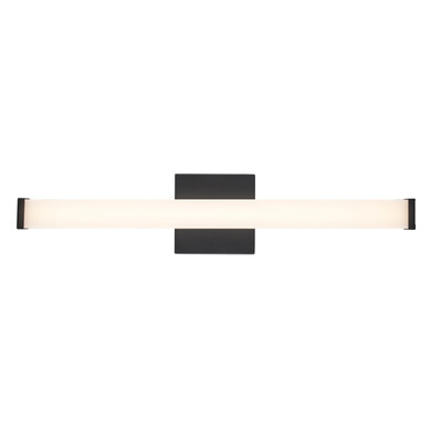 Bathroom Fixtures Cylindrical / Linear by Trans Globe Imports ( 110 | LED-22464 BK Saavy ) 
