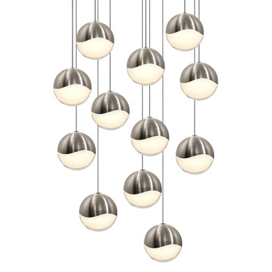 Pendants Multi-port/Cascade by Sonneman ( 69 | 2917.13-LRG Grapes ) 