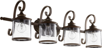Bathroom Fixtures Four Lights by Quorum ( 19 | 5073-4-39 San Miguel ) 
