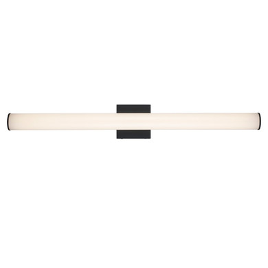 Bathroom Fixtures Cylindrical / Linear by Trans Globe Imports ( 110 | LED-22566 BK Sawyer ) 