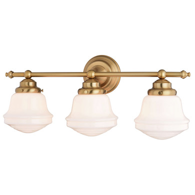 Bathroom Fixtures Three Lights by Vaxcel ( 63 | W0453 Huntley ) 