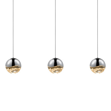 Linear/Island 3 Light Bar by Sonneman ( 69 | 2920.01-LRG Grapes ) 