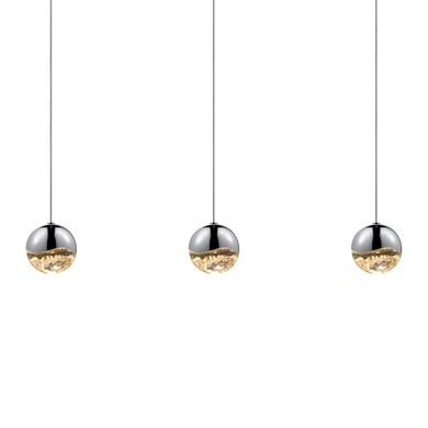 Linear/Island 3 Light Bar by Sonneman ( 69 | 2920.01-MED Grapes ) 