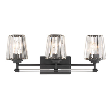 Bathroom Fixtures Three Lights by Savoy House ( 51 | 8-6001-3-BK Garnet ) 
