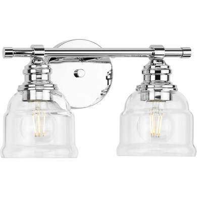 Bathroom Fixtures Two Lights by Progress Lighting ( 54 | P300374-015 Ambrose ) 