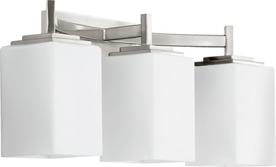 Bathroom Fixtures Three Lights by Quorum ( 19 | 5084-3-65 Delta ) 