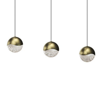 Linear/Island 3 Light Bar by Sonneman ( 69 | 2920.14-LRG Grapes ) 