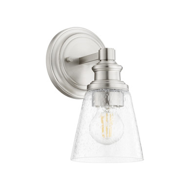 Sconces Single Glass by Quorum ( 19 | 509-1-65 Dunbar ) 