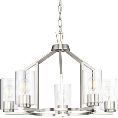 Mid. Chandeliers Glass Up by Progress Lighting ( 54 | P400316-009 Goodwin ) 