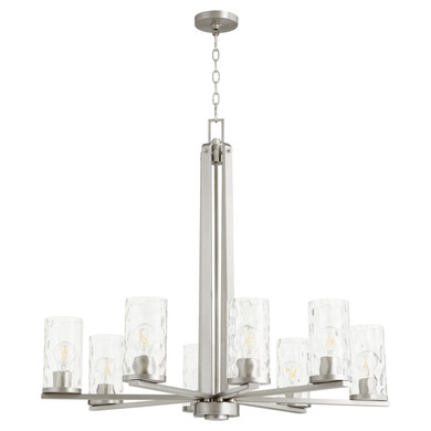 Large Chandeliers Glass Shade by Quorum ( 19 | 6111-8-65 Steinway ) 