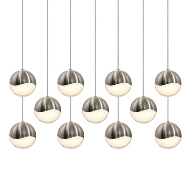 Linear/Island 4 Light + by Sonneman ( 69 | 2922.13-LRG Grapes ) 