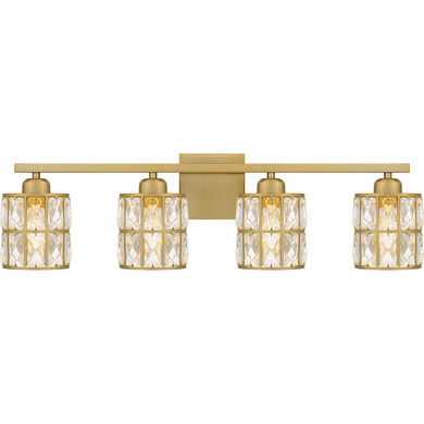 Bathroom Fixtures Four Lights by Quoizel ( 10 | GIB8630AB Gibson ) 