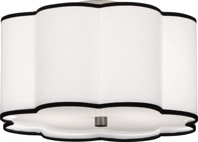 Flush Mounts Drum Shade by Robert Abbey ( 165 | D2139 Axis ) 