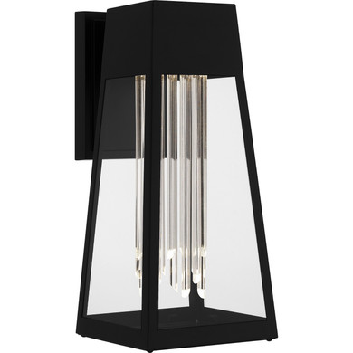 Exterior Wall Mount by Quoizel ( 10 | GIN8406MBK Guinn ) 