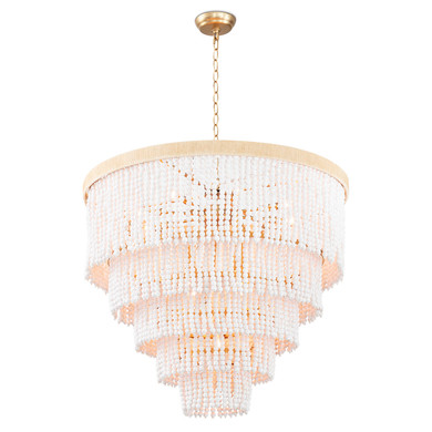 Mid. Chandeliers Drum Shade by Regina Andrew ( 400 | 16-1373 Waterfall ) 