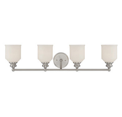 Bathroom Fixtures Four Lights by Savoy House ( 51 | 8-6836-4-SN Melrose ) 