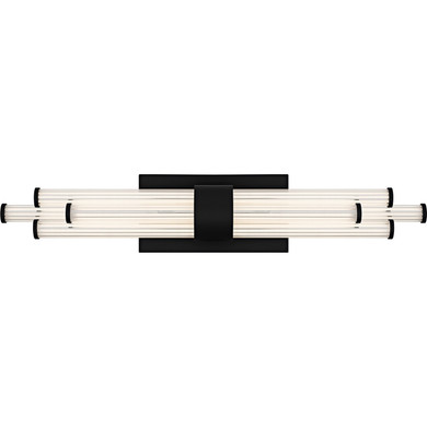 Sconces Linear/Tubular by Quoizel ( 10 | PCTAL8624MBK Talbott ) 