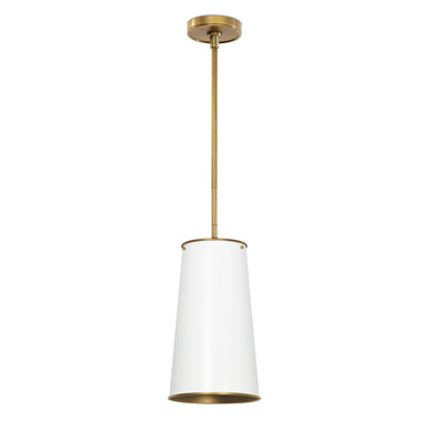 Mini Pendants Metal Shade by Regina Andrew ( 400 | 16-1392WT Hattie ) 