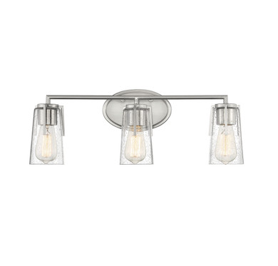 Bathroom Fixtures Three Lights by Savoy House ( 51 | 8-7045-3-SN Sacremento ) 