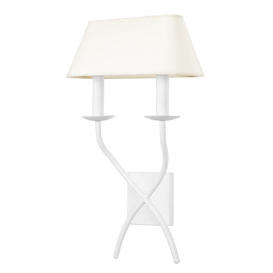 Sconces Double Candle by Troy Lighting ( 67 | B8822-GSW Lomita ) 