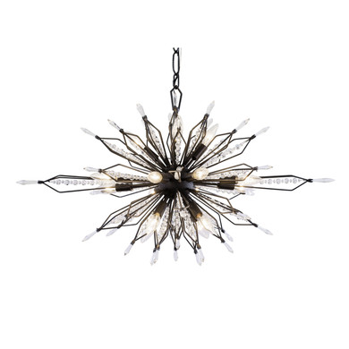 Mid. Chandeliers Starburst by Varaluz ( 137 | 311N16CB Orbital ) 