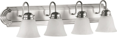 Bathroom Fixtures Four Lights by Quorum ( 19 | 5094-4-165 5094 Vanities ) 