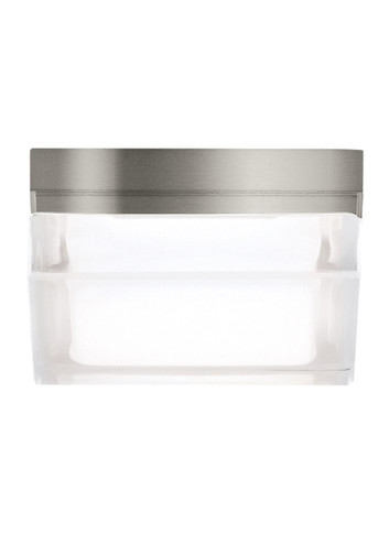 Flush Mounts Glass Down by Visual Comfort Modern ( 182 | 700BXSS-LED3 Boxie ) 