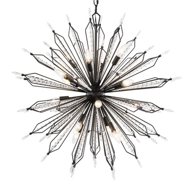 Large Chandeliers Starburst by Varaluz ( 137 | 311P16CB Orbital ) 