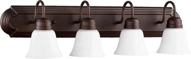 Bathroom Fixtures Four Lights by Quorum ( 19 | 5094-4-86 5094 Vanities ) 