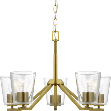 Mid. Chandeliers Glass Up by Progress Lighting ( 54 | P400341-191 Vertex ) 