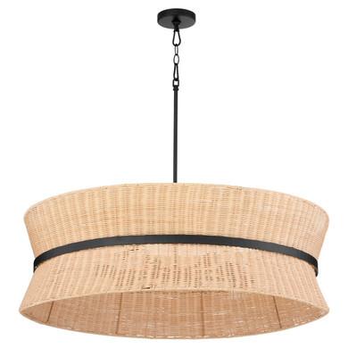 Mid. Chandeliers Drum Shade by Quorum ( 19 | 6123-8-59 Fairview ) 