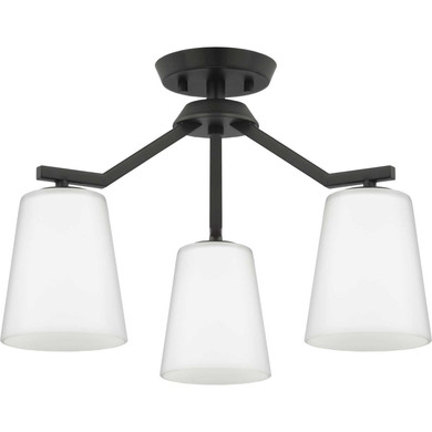 Mini Chandeliers Glass Shade by Progress Lighting ( 54 | P400342-31M Vertex ) 