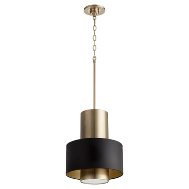 Pendants Metal Shade by Quorum ( 19 | 8011-6980 Cylinder Drum Pendants ) 