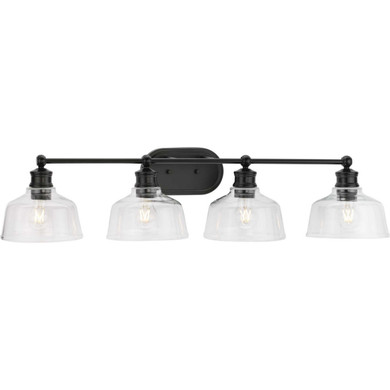 Bathroom Fixtures Four Lights by Progress Lighting ( 54 | P300398-31M Singleton ) 