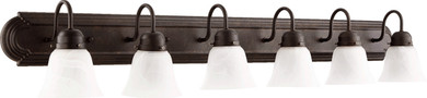 Bathroom Fixtures Five+Lights by Quorum ( 19 | 5094-6-144 5094 Vanities ) 