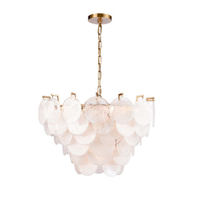 Mid. Chandeliers Empire/Basket by Terracotta Designs ( 374 | H21123-9BR Jacobella ) 