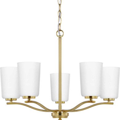 Mid. Chandeliers Glass Up by Progress Lighting ( 54 | P400350-012 Adley ) 