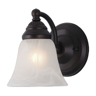 Sconces Single Glass by Vaxcel ( 63 | WL35121OBB Standford ) 