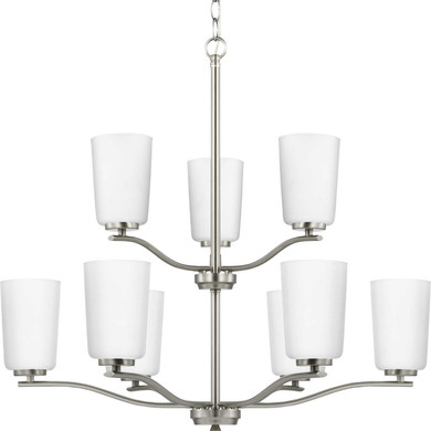 Mid. Chandeliers Glass Up by Progress Lighting ( 54 | P400351-009 Adley ) 