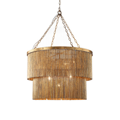 Mid. Chandeliers Drum Shade by Terracotta Designs ( 374 | H22107-9AG Imperial ) 