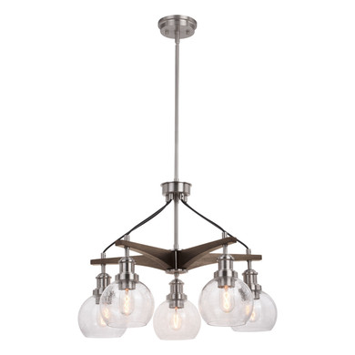 Mid. Chandeliers Glass Down by Vaxcel ( 63 | H0256 Avondale ) 