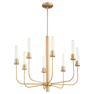 Mid. Chandeliers Candle by Quorum ( 19 | 612-8-80 Sheridan ) 