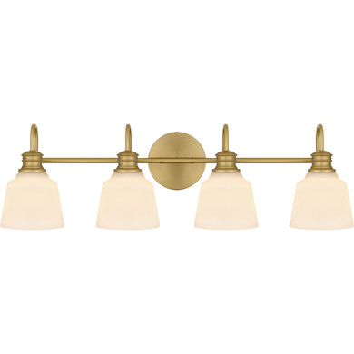 Bathroom Fixtures Four Lights by Quoizel ( 10 | HIN8630AB Hinton ) 