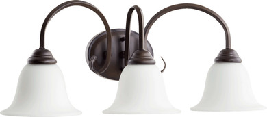 Bathroom Fixtures Three Lights by Quorum ( 19 | 5110-3-186 Spencer ) 