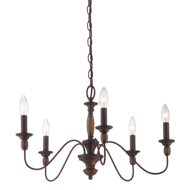 Mid. Chandeliers Candle by Quoizel ( 10 | HK5005TC Holbrook ) 