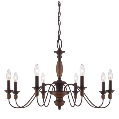 Mid. Chandeliers Candle by Quoizel ( 10 | HK5008TC Holbrook ) 