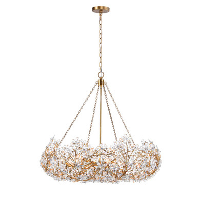 Mid. Chandeliers Glass Up by Terracotta Designs ( 374 | H24108-12 Ludovica ) 